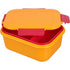 KARE M-Design Lunch Box with Bottle, 1.1 Litre/500 ml Capacity, Orange/Fuchsia