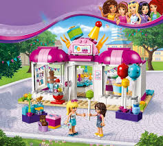 Bela Friends Heartlake Party Shop Model Building Blocks - Enlighten Figure Toy for Kids