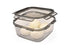 علبة حفظ طعام بلاستيكية مربعة شفافة Plastic Square Transparent Lock Fit Food Keeper – إغلاق محكم وجودة تركية