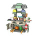 2-in-1 Playhouse & Kitchen Toy – 38 Pieces for Kids Ages 3+
