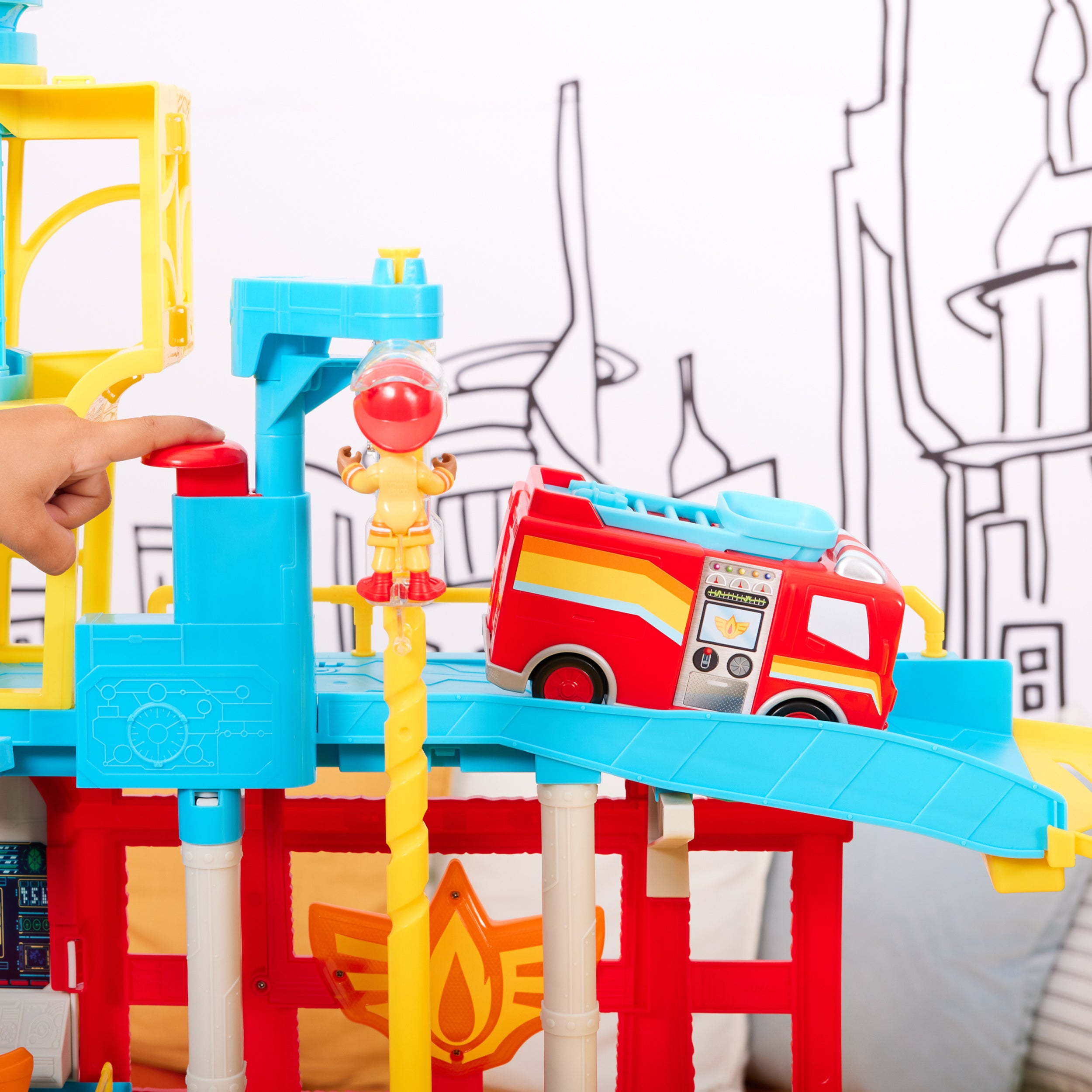 Disney Junior Firebuds HQ Playset | Fun & Exciting Kids Adventure Toy – Safqqa Egypt