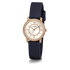 Guess Ladies Round Watch with Navy Silicone Strap