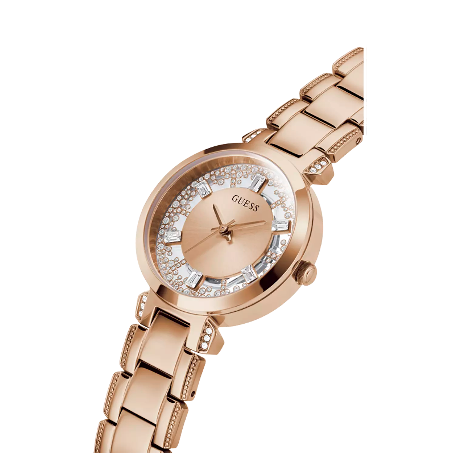 ساعة جيس للنساء فضية لامعة وسوار ستانلس ستيل – Safqqa Egypt