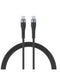 كيبل RAVPower RP-CB1038 USB-C إلى USB-C 60 واط – شحن سريع ونقل بيانات، أسود