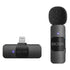 BOYA Ultracompact 2-Person Wireless Microphone System Lightning Connector, BY-V2 - Black - Safqqa Egypt