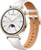 HUAWEI WATCH GT 4 41mm (ARA-B19) Smartwatch – White, White Leather Strap