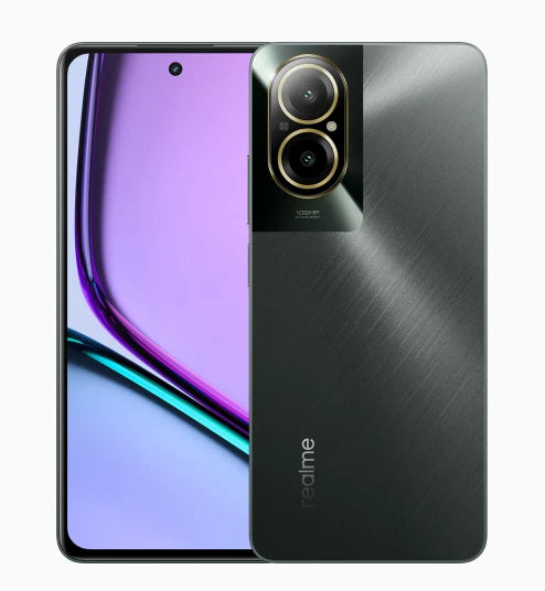 هاتف C67 بشريحتي اتصال – أسود روك، رام 8 جيجابايت، سعة 256 جيجابايت، شبكة 4G ✅ بدون ضريبة | ✅ ضمان رسمي مشمول