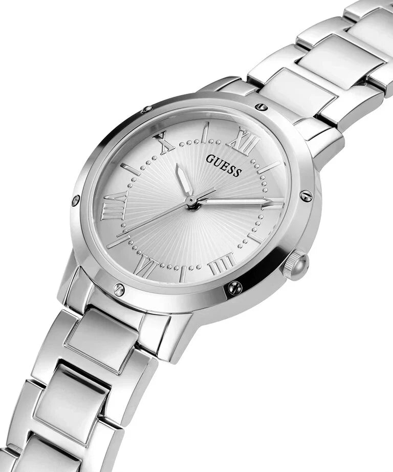Guess Ladies Dawn Dress Classic Quartz Stainless Steel Watch