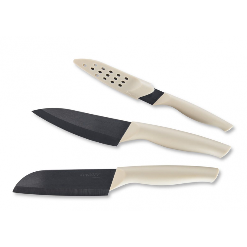Berghoff 3-piece Ceramic Knife Set - Safqqa Egypt