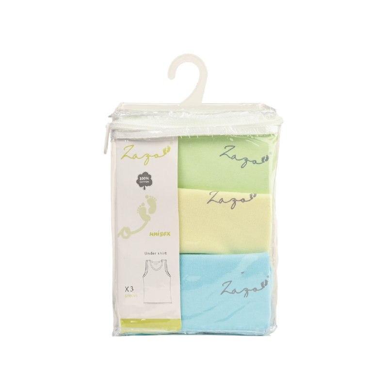 Baby Unisex Undershirts Pack OF 3 F02
