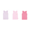 Baby Girl Undershirts Pack OF 3 F02