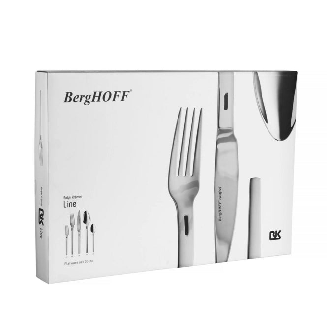 BergHOFF 30 Piece Flatware Set Line