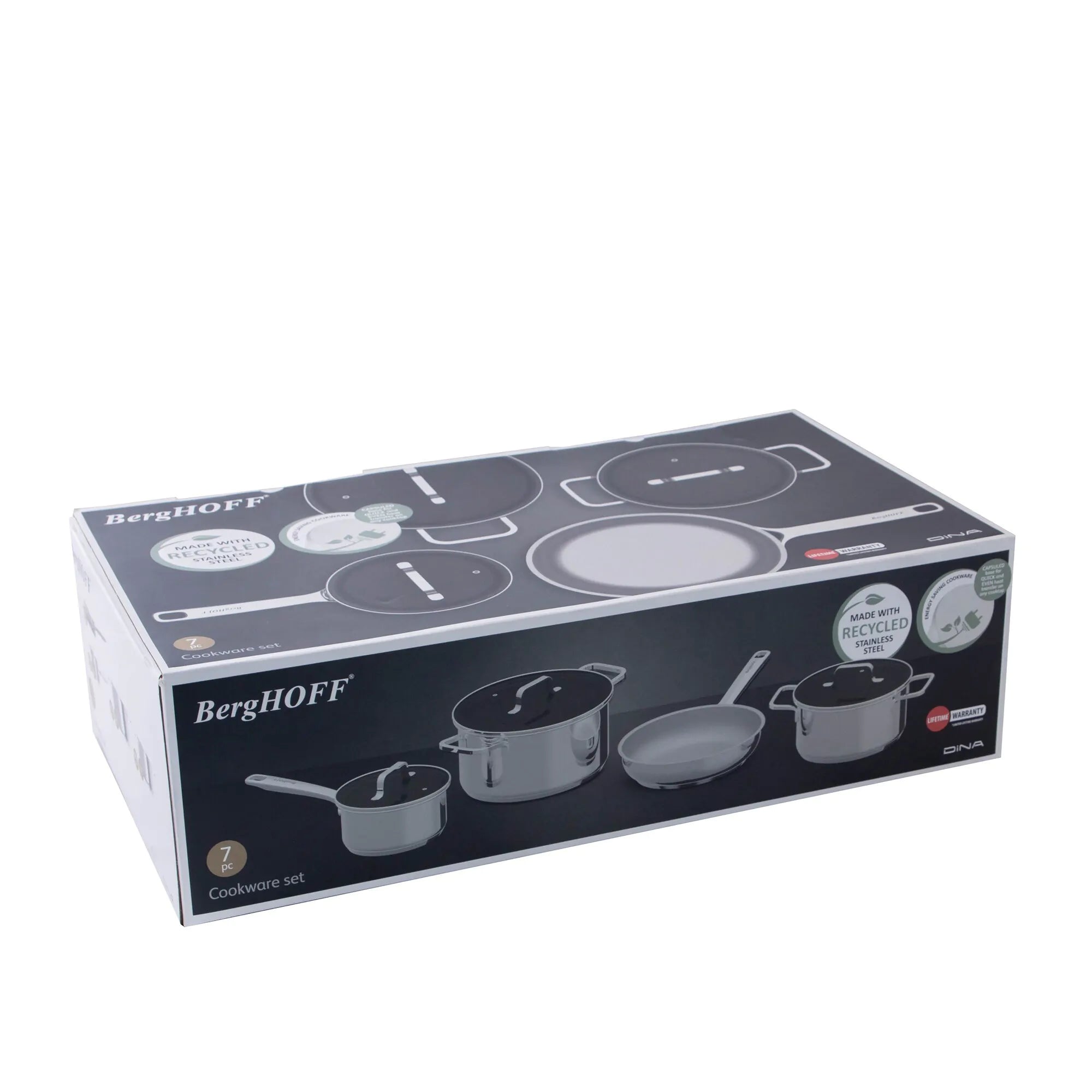 BergHOFF 7-pc cookware set Helix - Safqqa Egypt