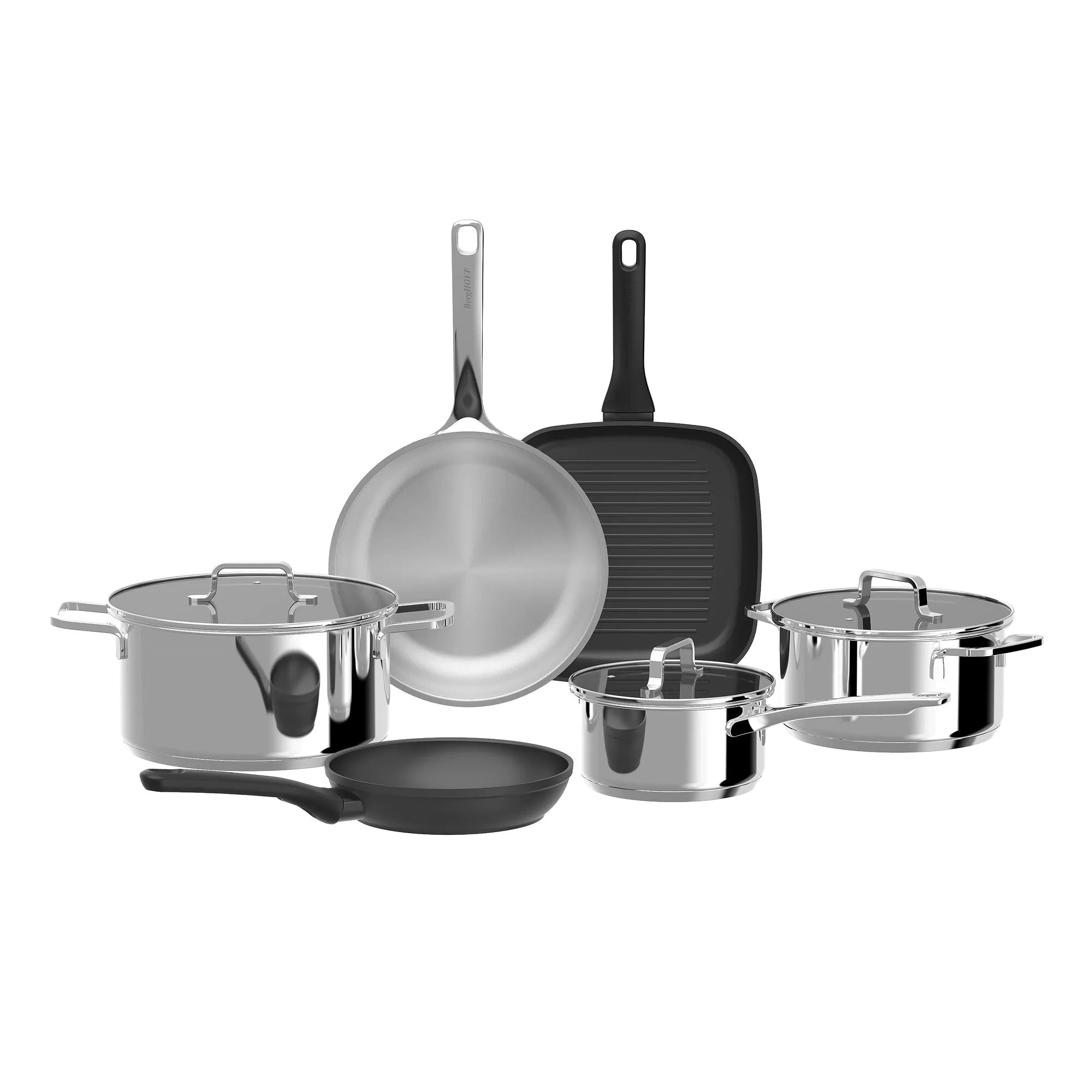 BergHOFF 9-pc cookware set Helix - Safqqa Egypt