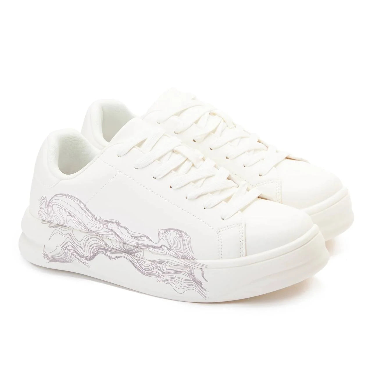 ZARA Chunky Cupsole Smart Trainers - Safqqa Egypt