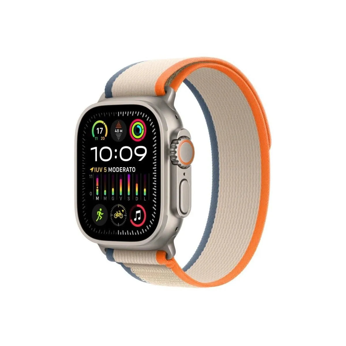 Telzil Ultra 2 Smart Watch - Multi Color, Orange, Unisex