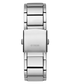 Guess Men's Silver Tone Stainless Steel Bracelet Watch